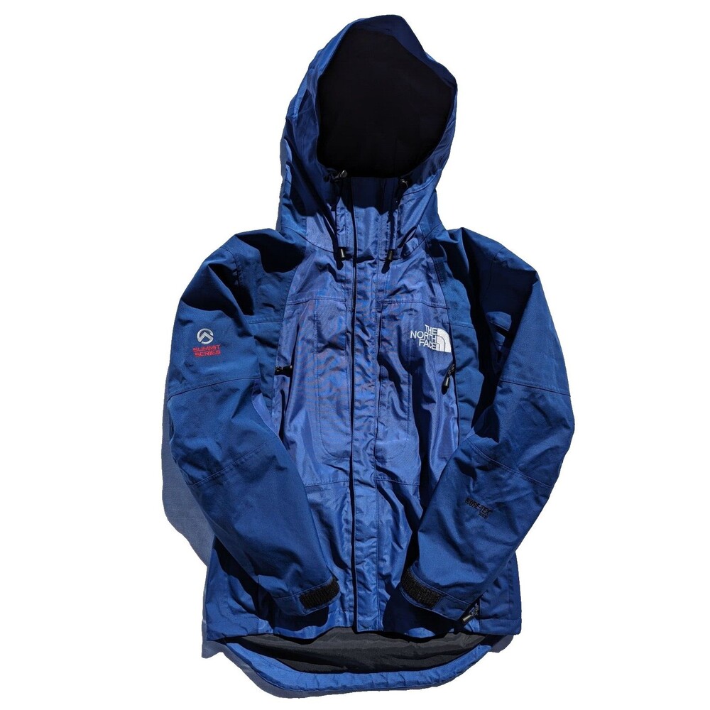The North Face Vintage Gore Tex XCR Summit Series Jacket Blue Women's Small Reg